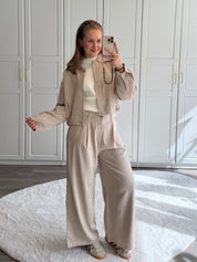 Jas Lisa Striped | Beige