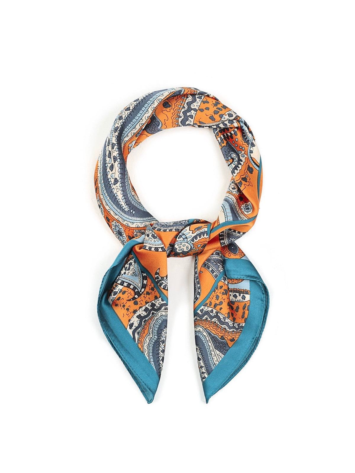 Sjaal Paisley | Oranje