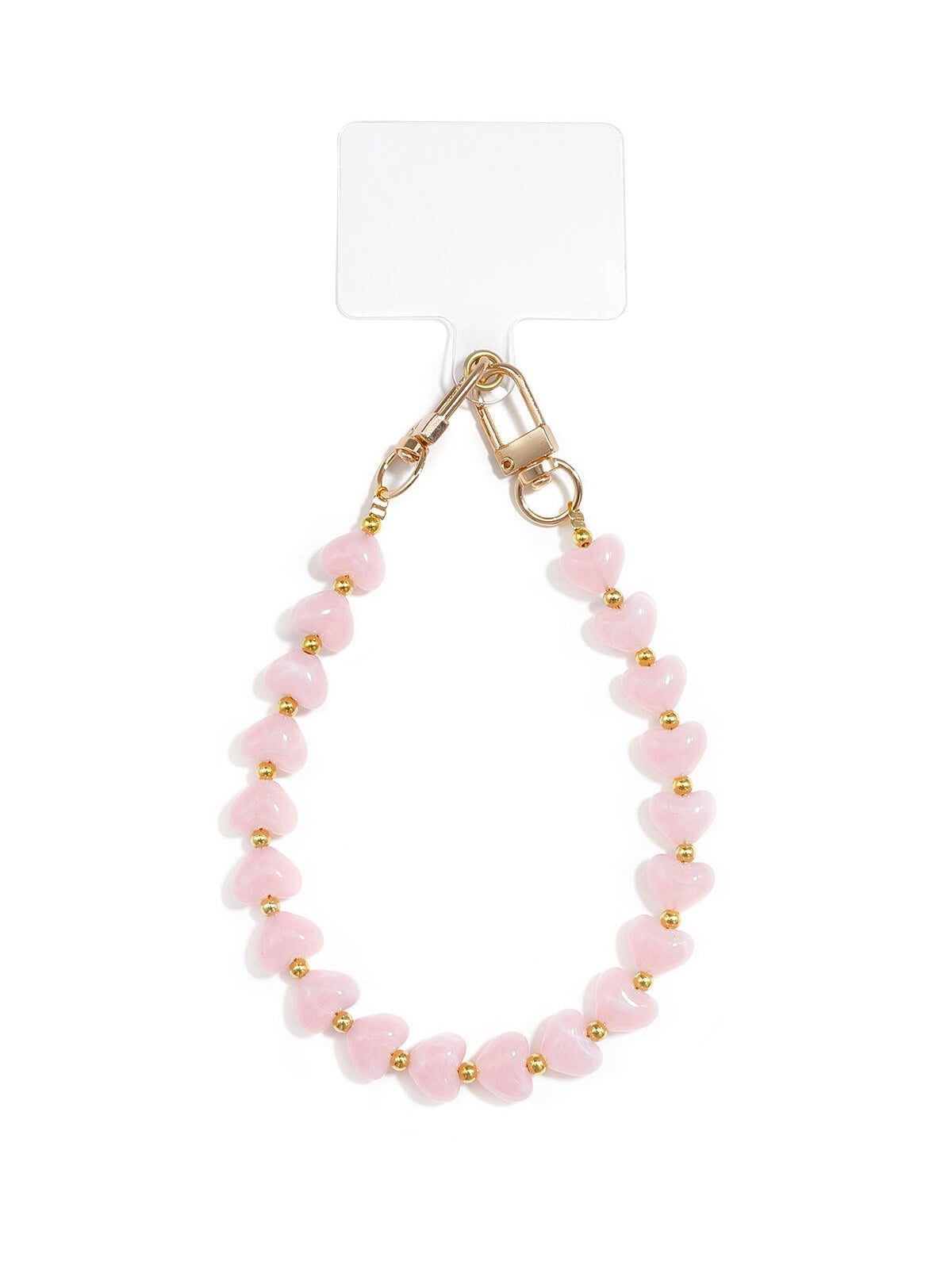 Telefoonkoord Mini Hearts | Roze