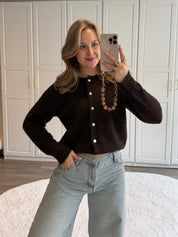 Vest Mandy | Bruin