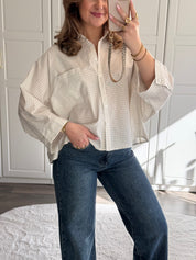 Blouse Jade | Wit