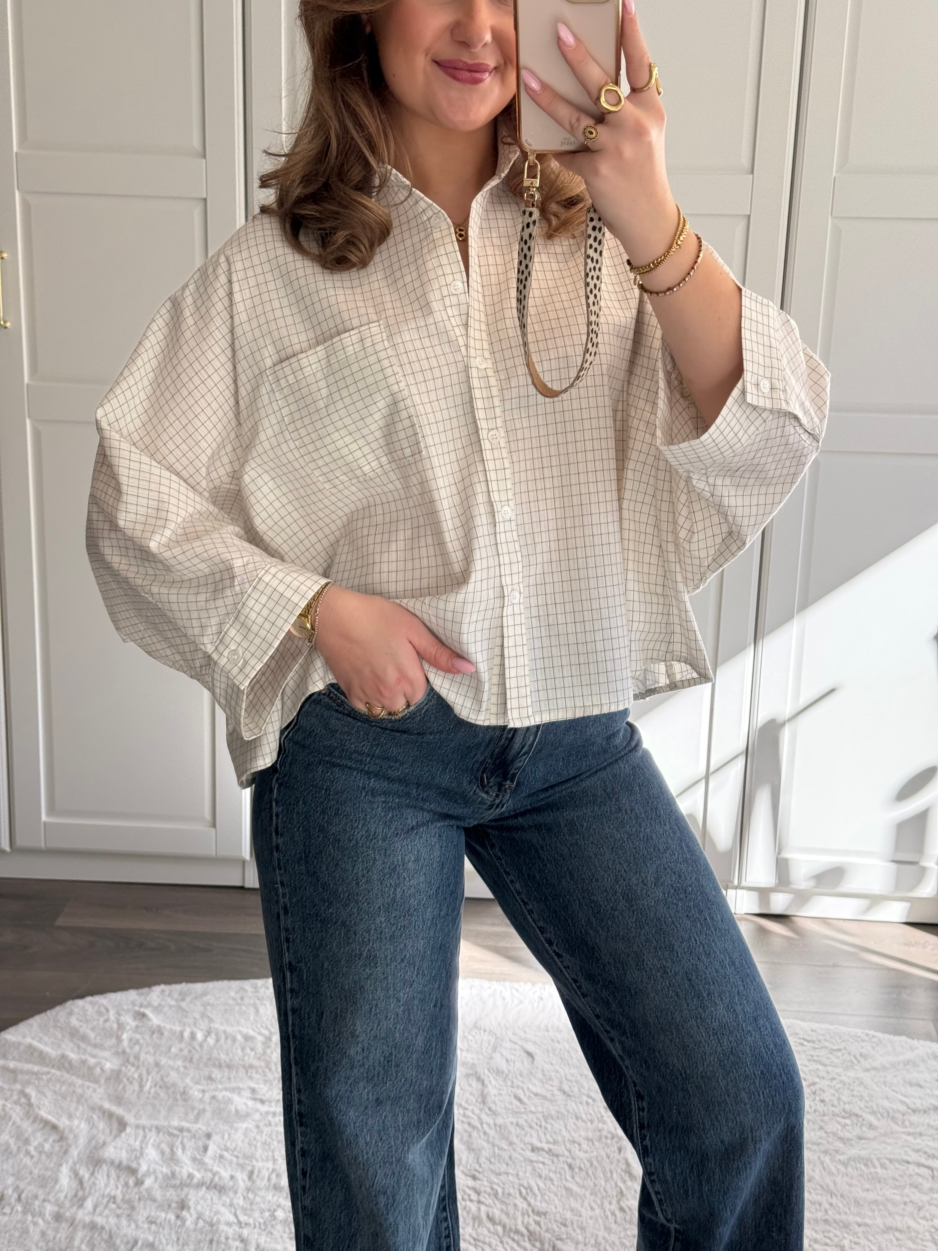 Blouse Jade | Wit