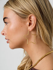 Star Oorbellen Medium