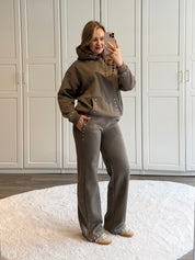 Studs Jogging Set Jaimy | Taupe