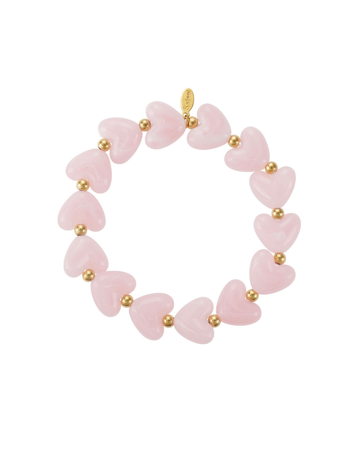 Heartbeat Armband | Roze