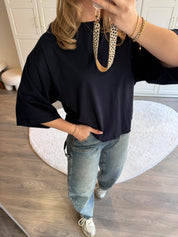 T-Shirt Linde | Navy