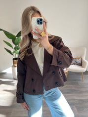 Trenchcoat Esmee | Choco