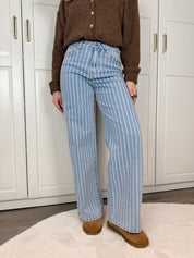 Wide Leg Jeans 3365 | Blauw