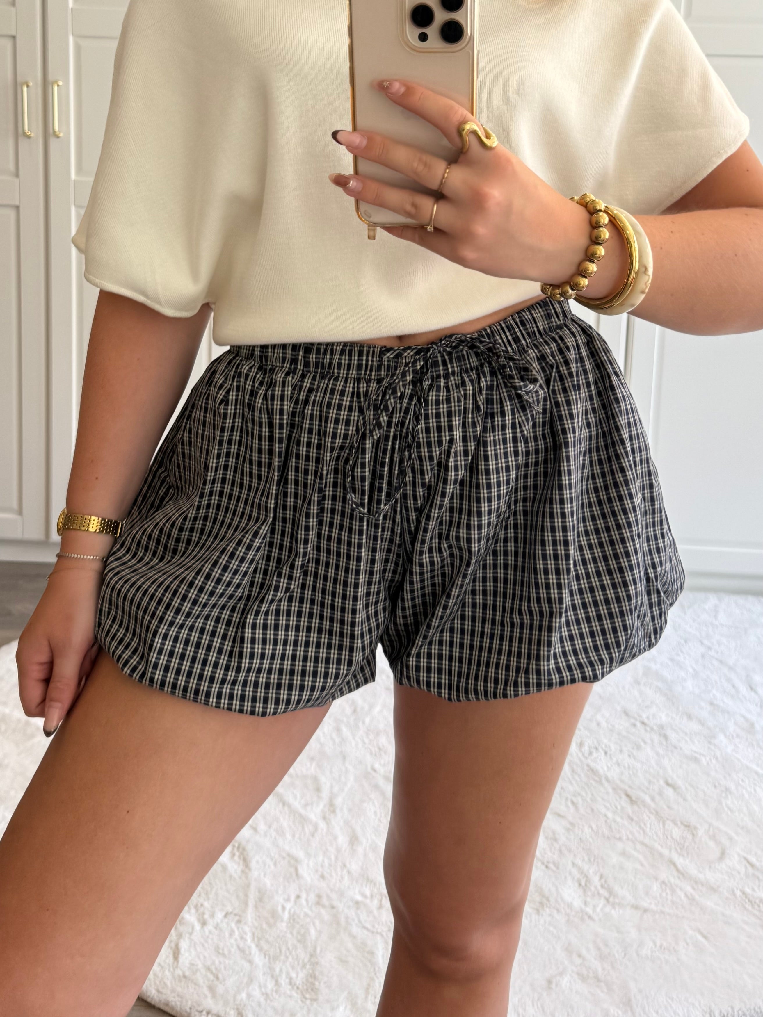 Balloon Short Mae | Navy