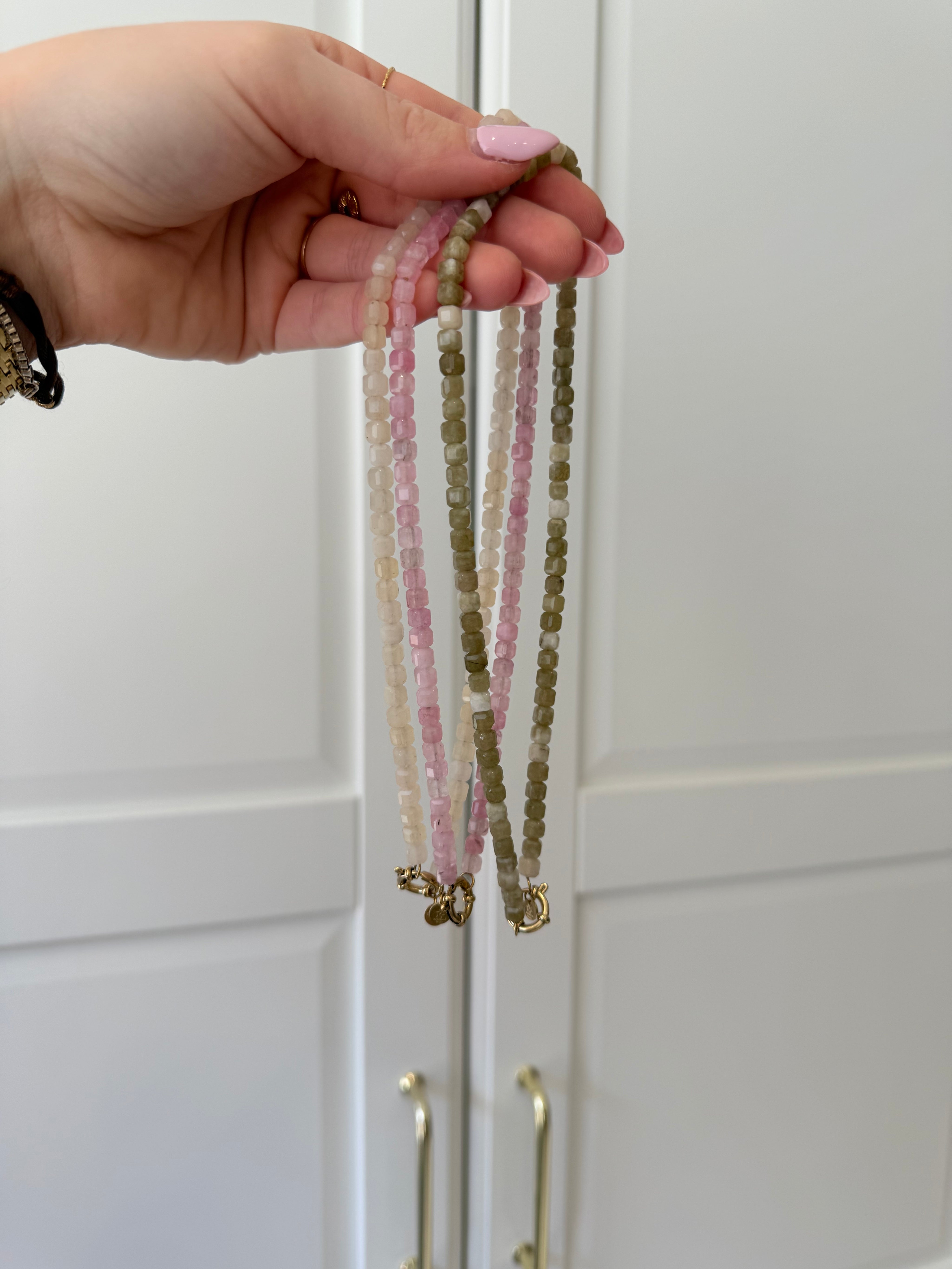 Beads Ketting | Roze
