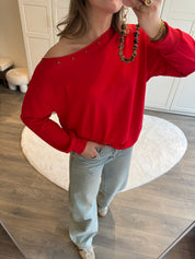 Sweater Dee | Rood