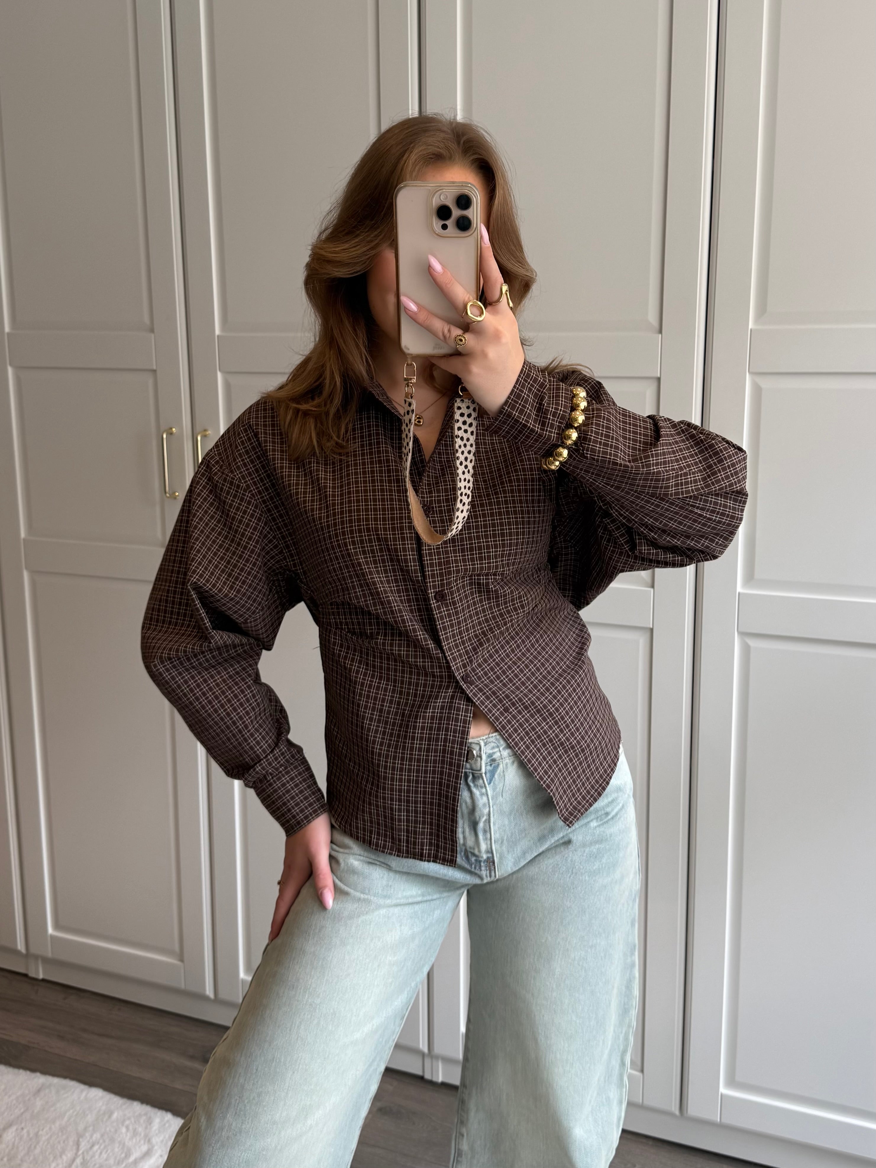 Blouse Alysha | Bruin