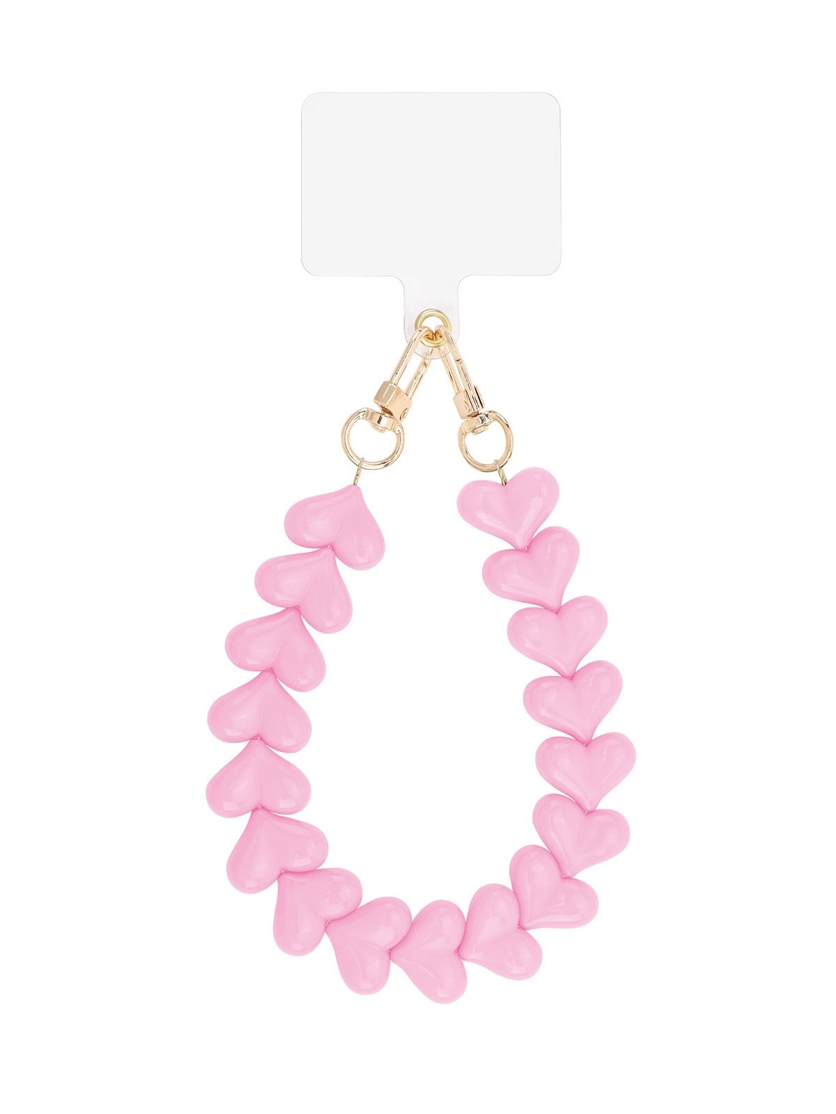 Telefoonkoord Heartbreaker Goud | Roze