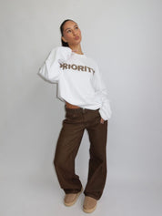 Priority Leopard Sweater | Wit