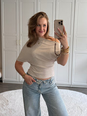 Top Esmee | Beige