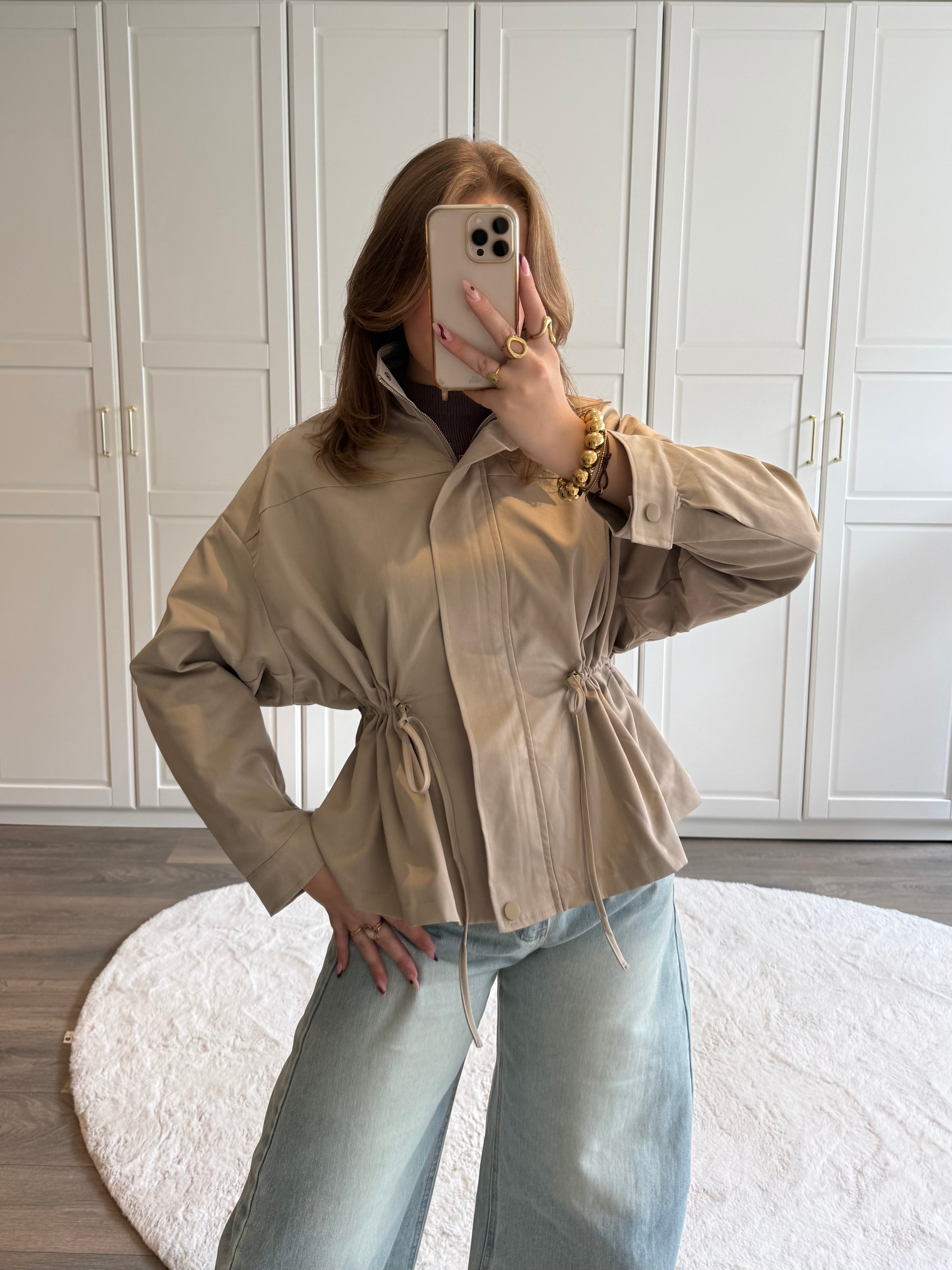 Jas Juultje | Beige
