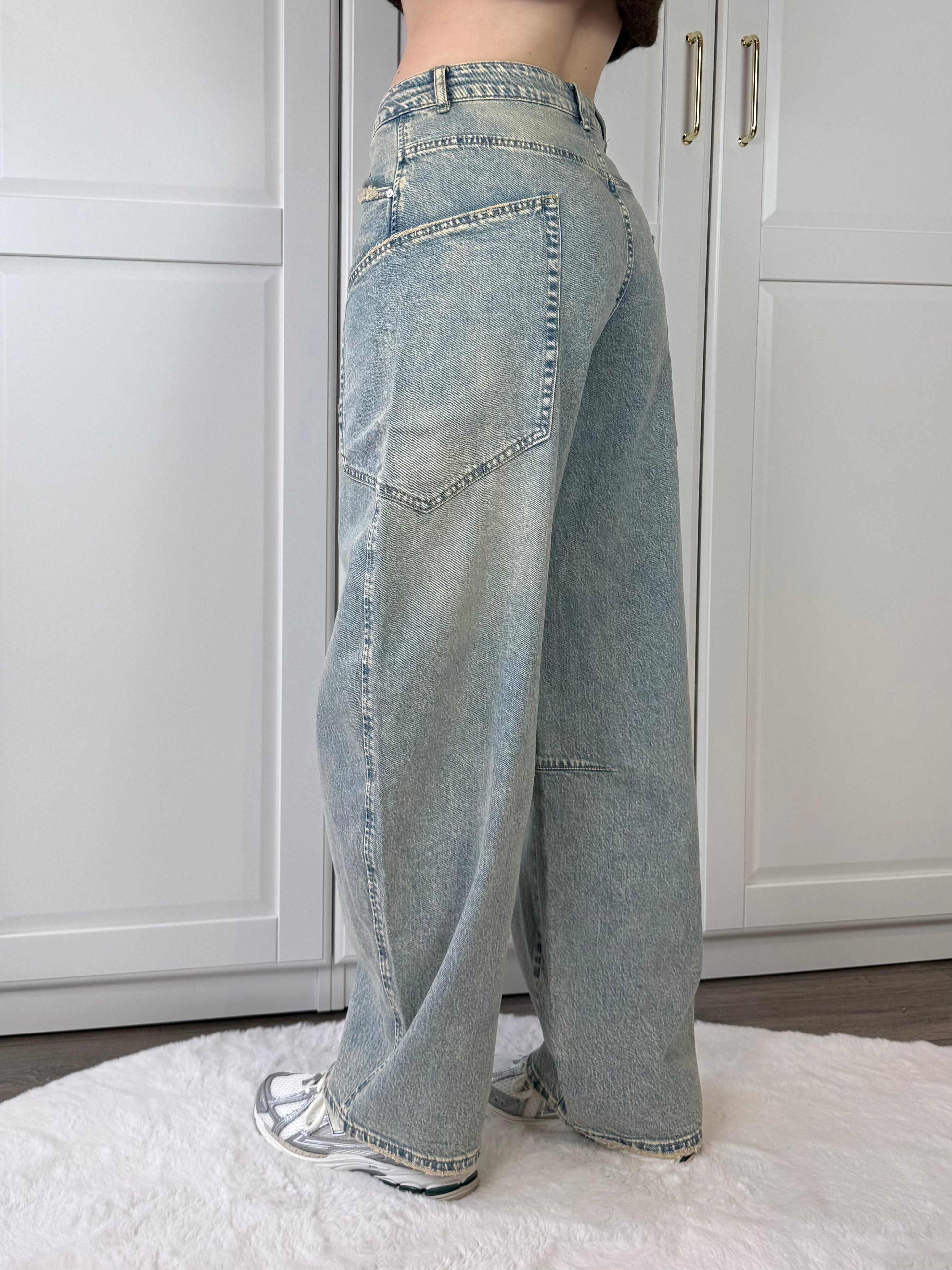 Ballon Jeans 3832-6 | Blauw