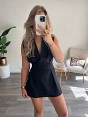 Playsuit Isa | Zwart