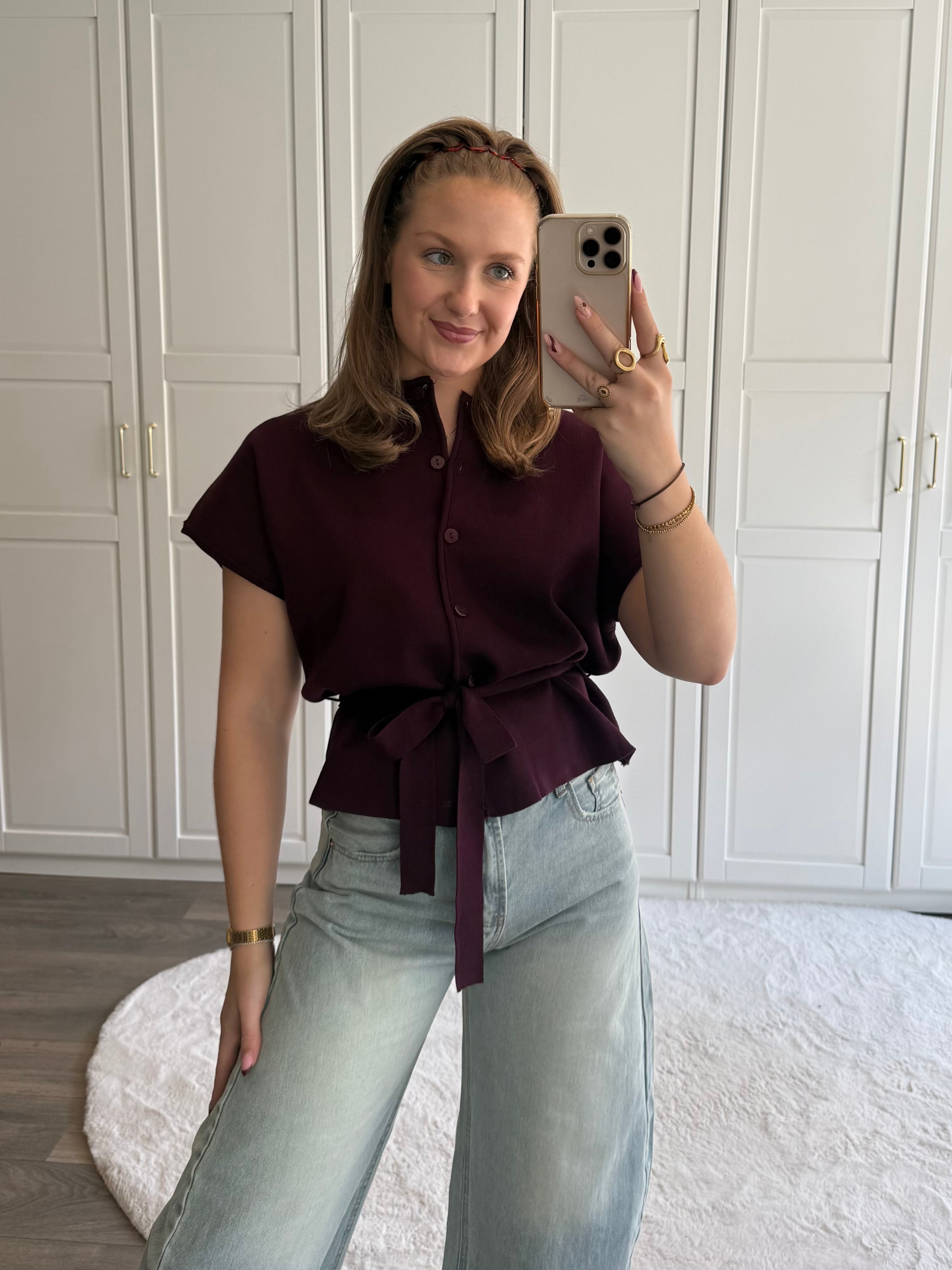 Vest Aimee | Plum