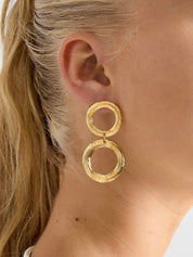 Statement Hoops Oorbellen | Goud