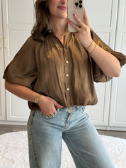 Blouse Lisa | Bruin