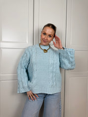 Trui Sascha | Blauw