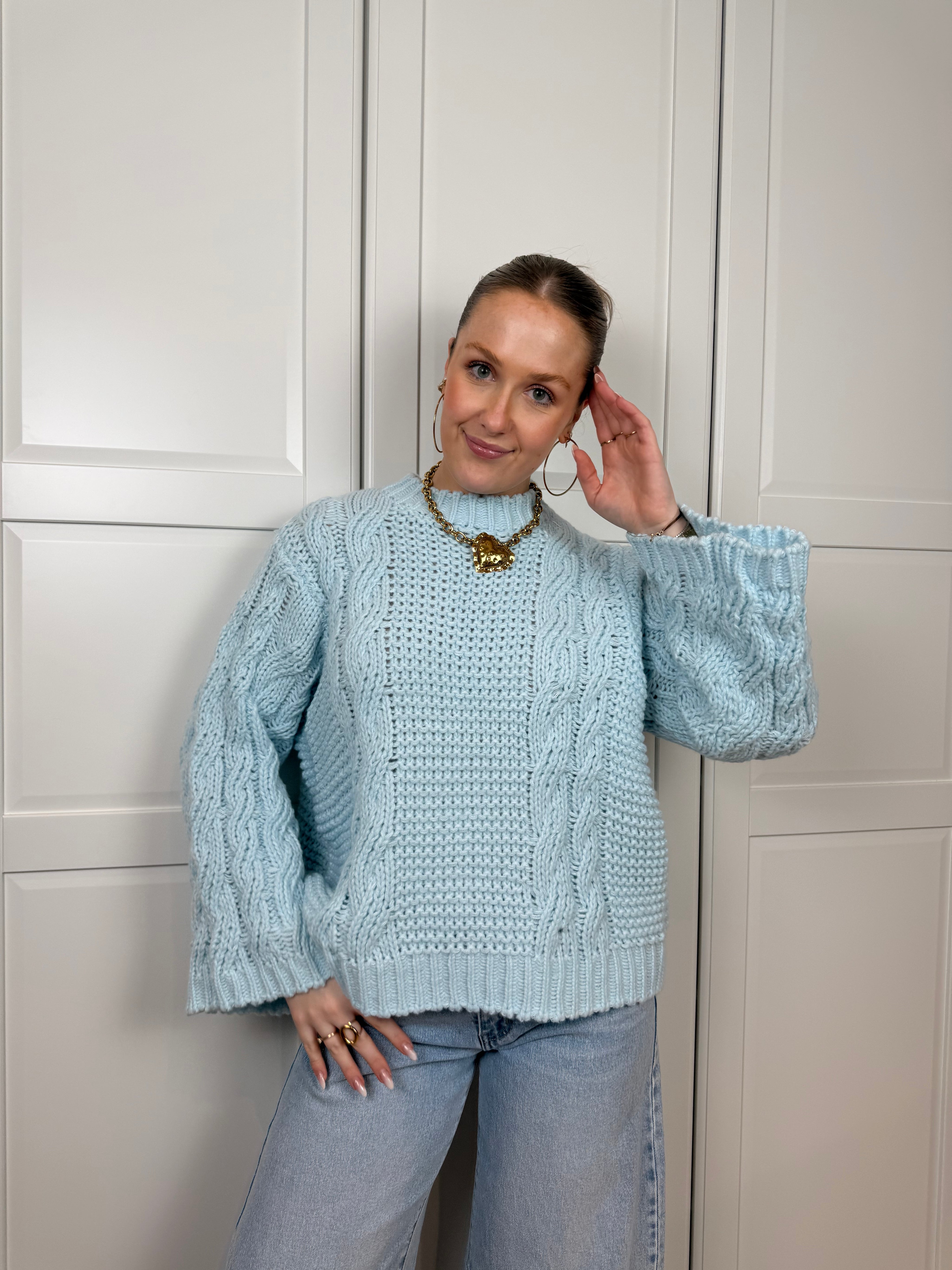 Trui Sascha | Blauw