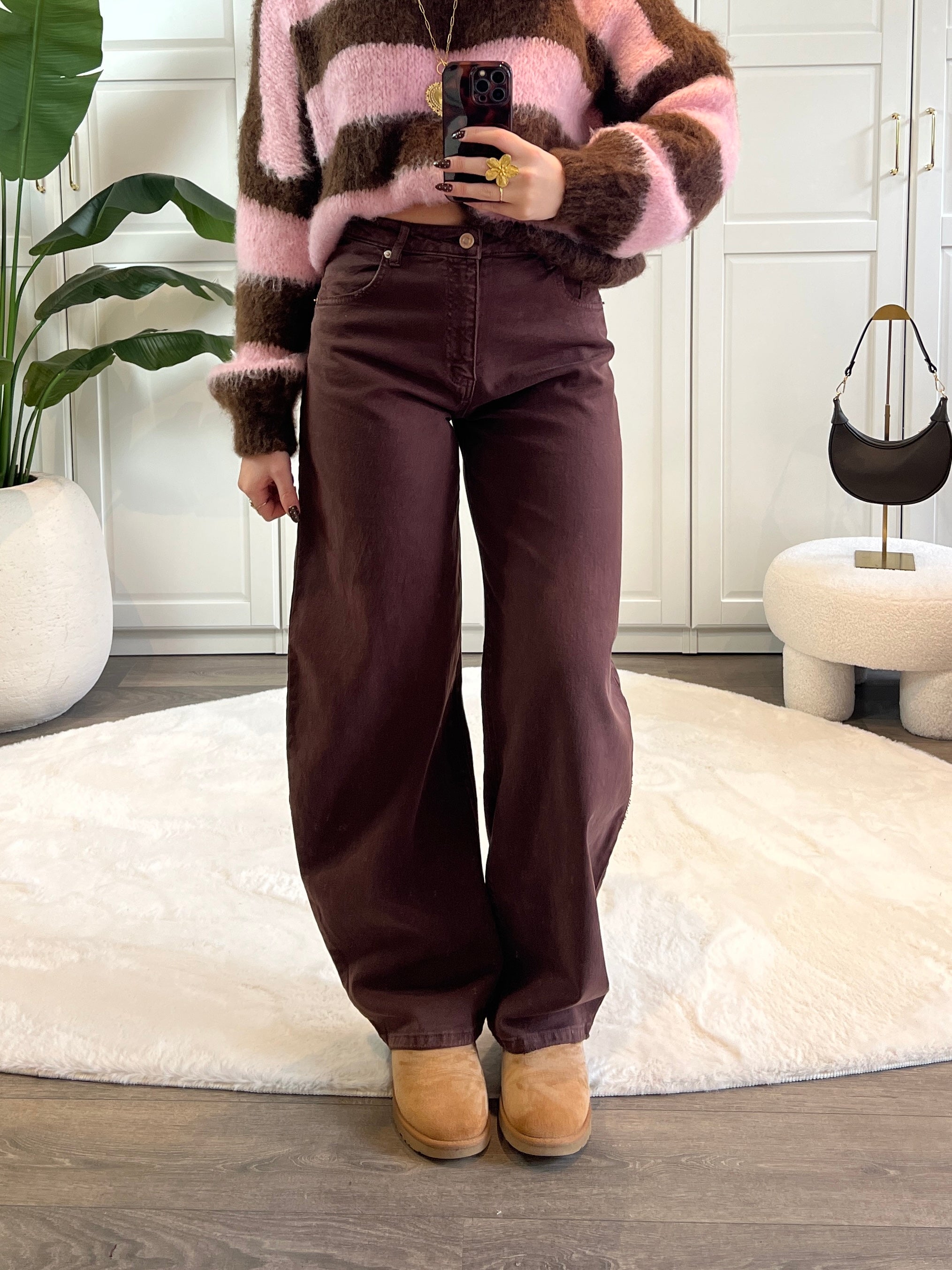 Balloon Jeans 3830 | Bruin