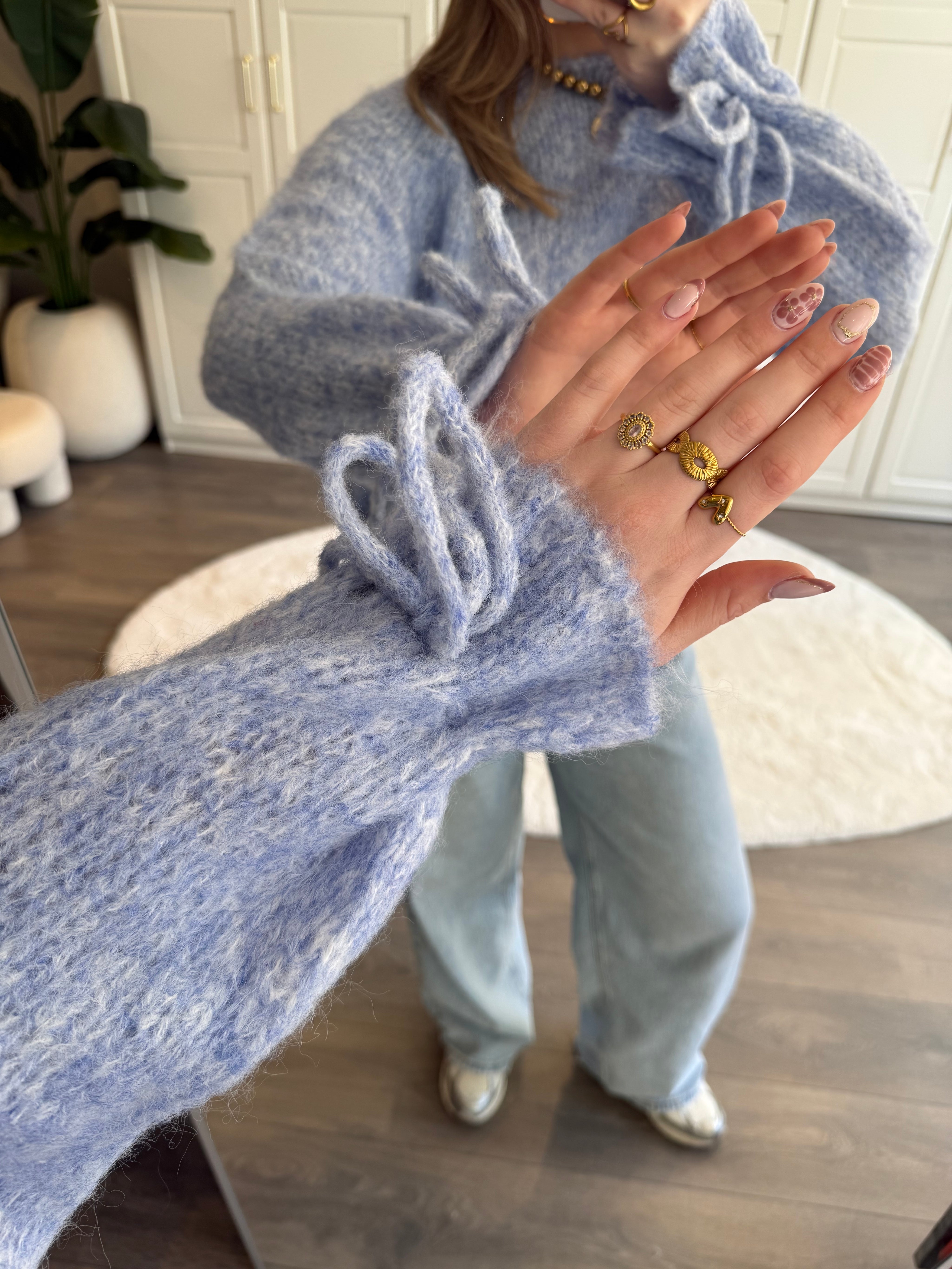 Trui Madelief | Blauw