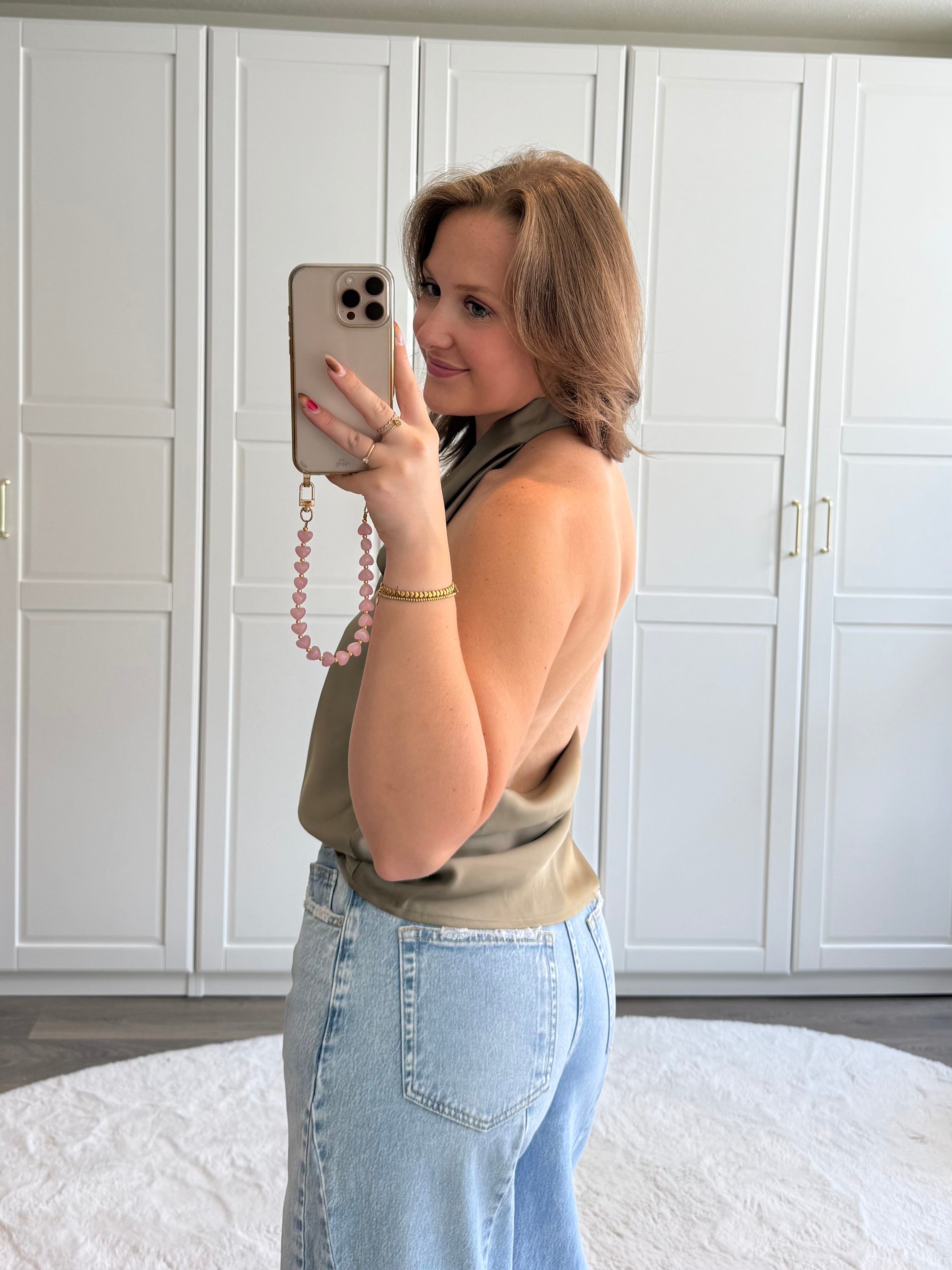 Halter Top Rosa | Khaki