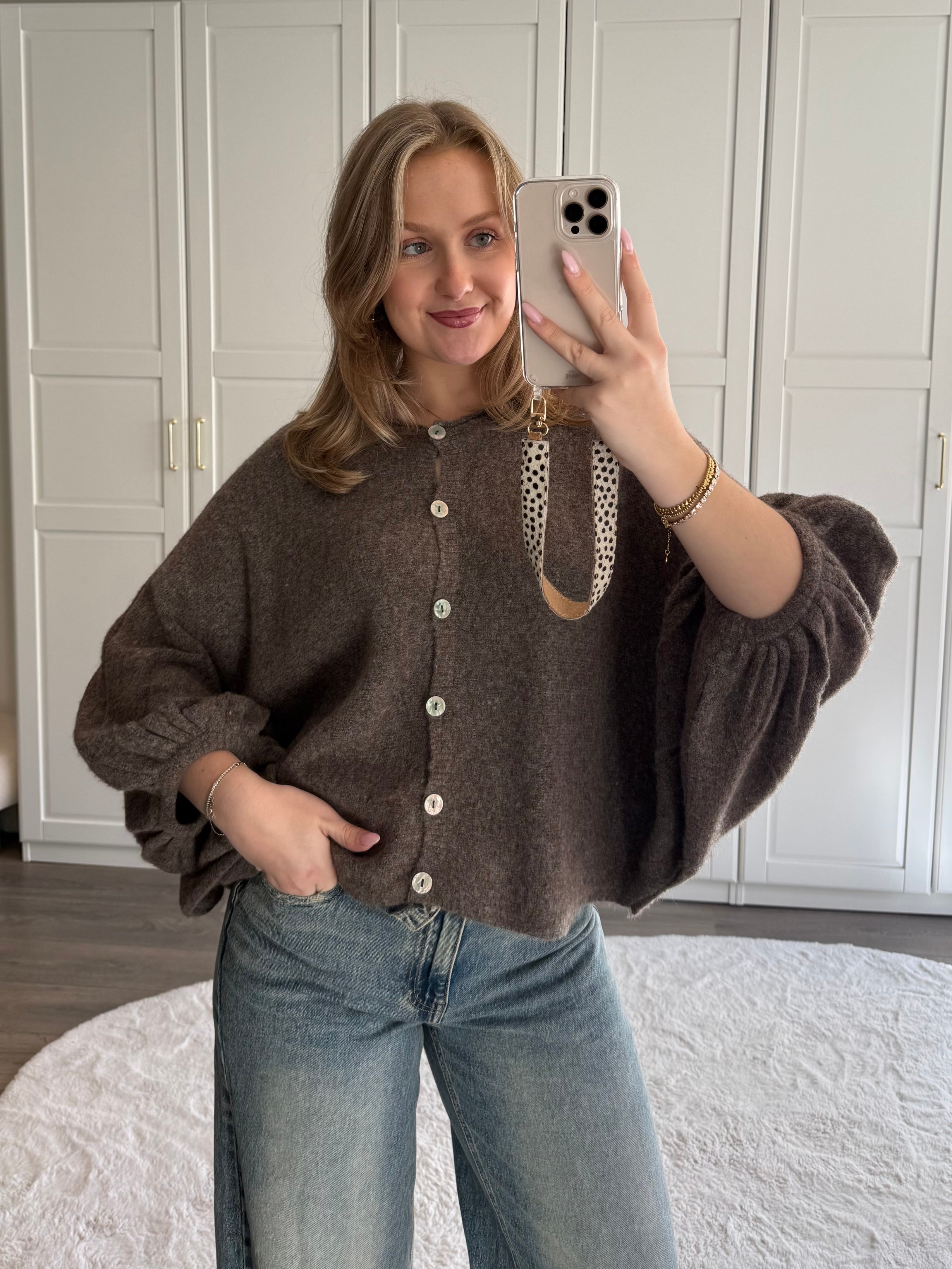 Vest Amy | Taupe