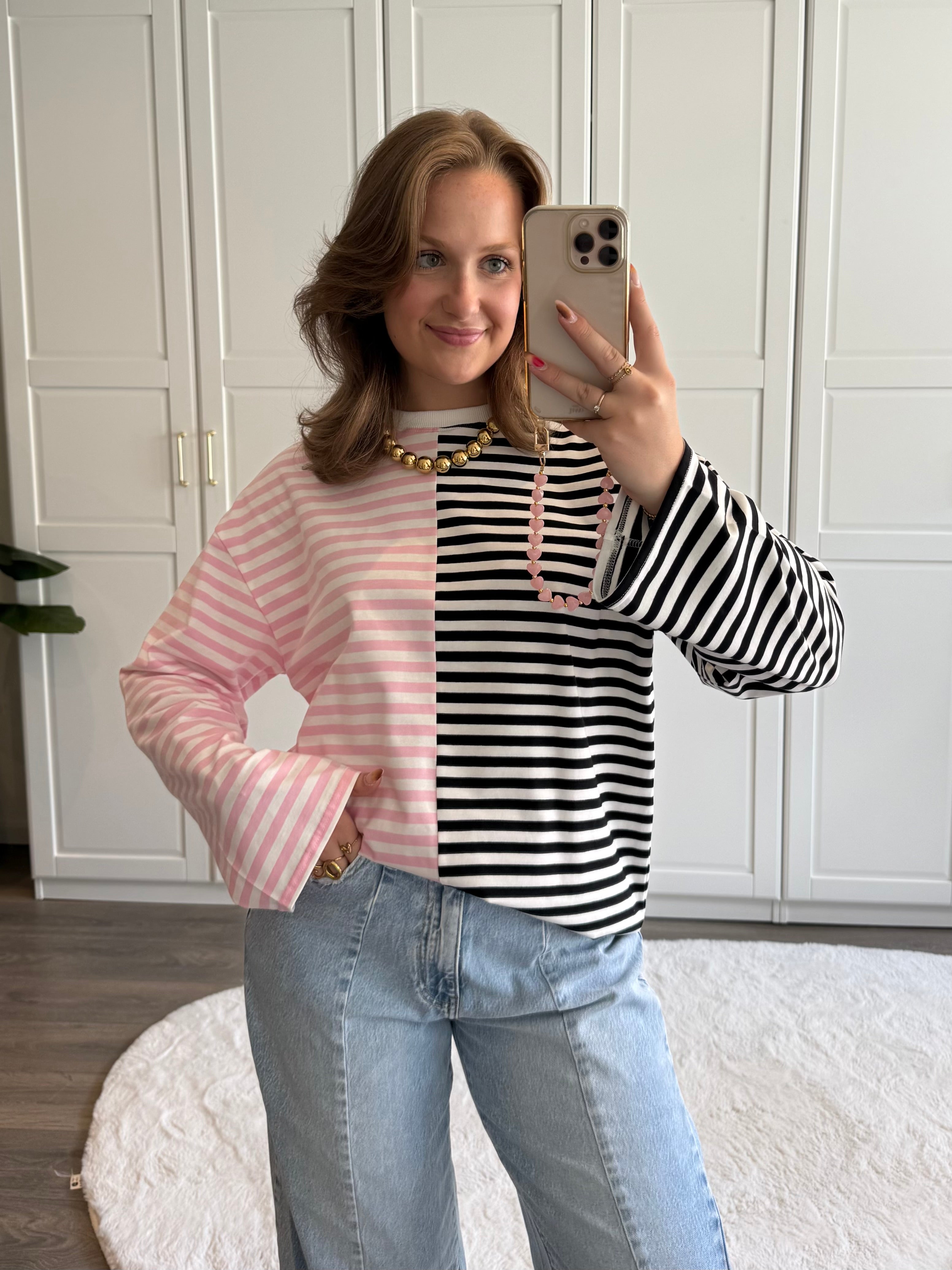 Longsleeve T-shirt Gaya | Roze