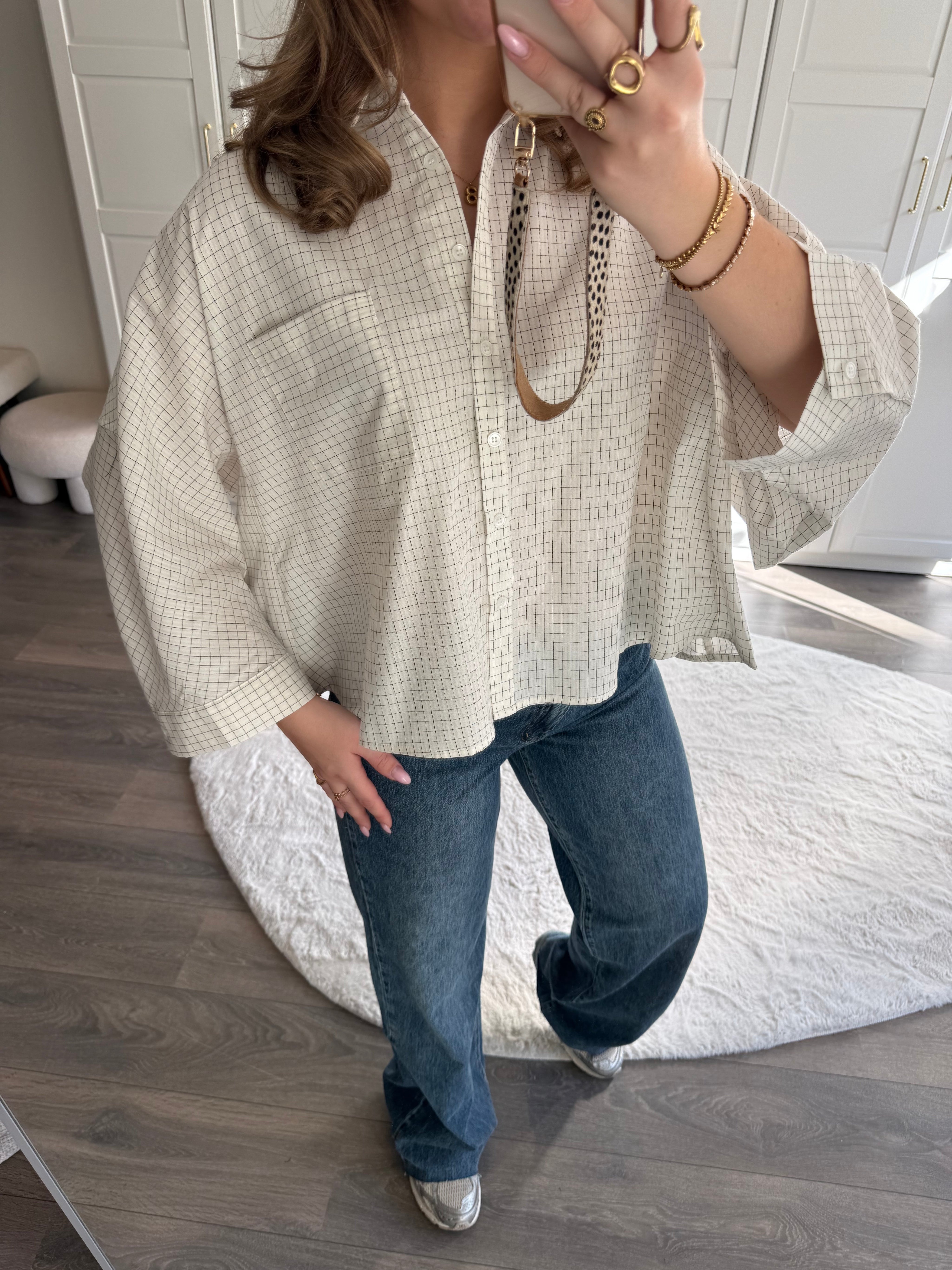 Blouse Jade | Wit