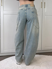Ballon Jeans 3832-6 | Blauw