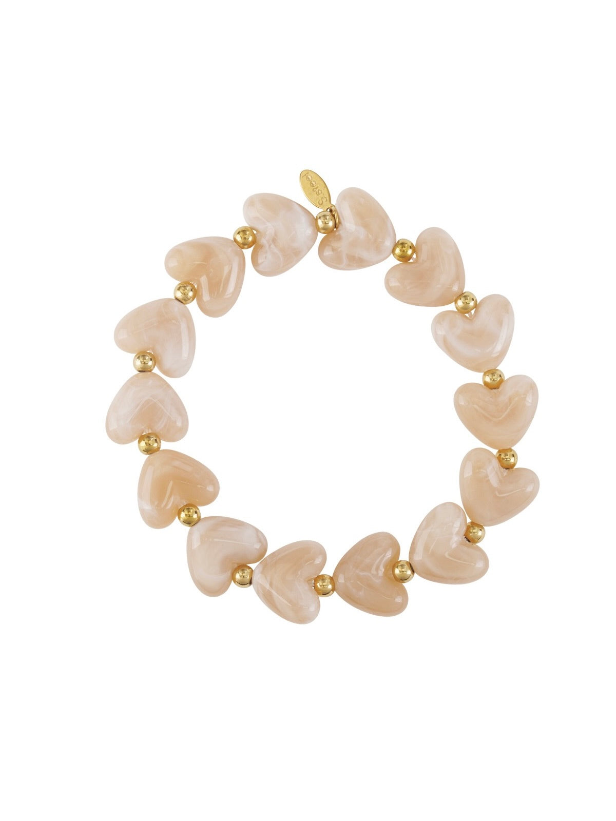 Heartbeat Armband | Beige