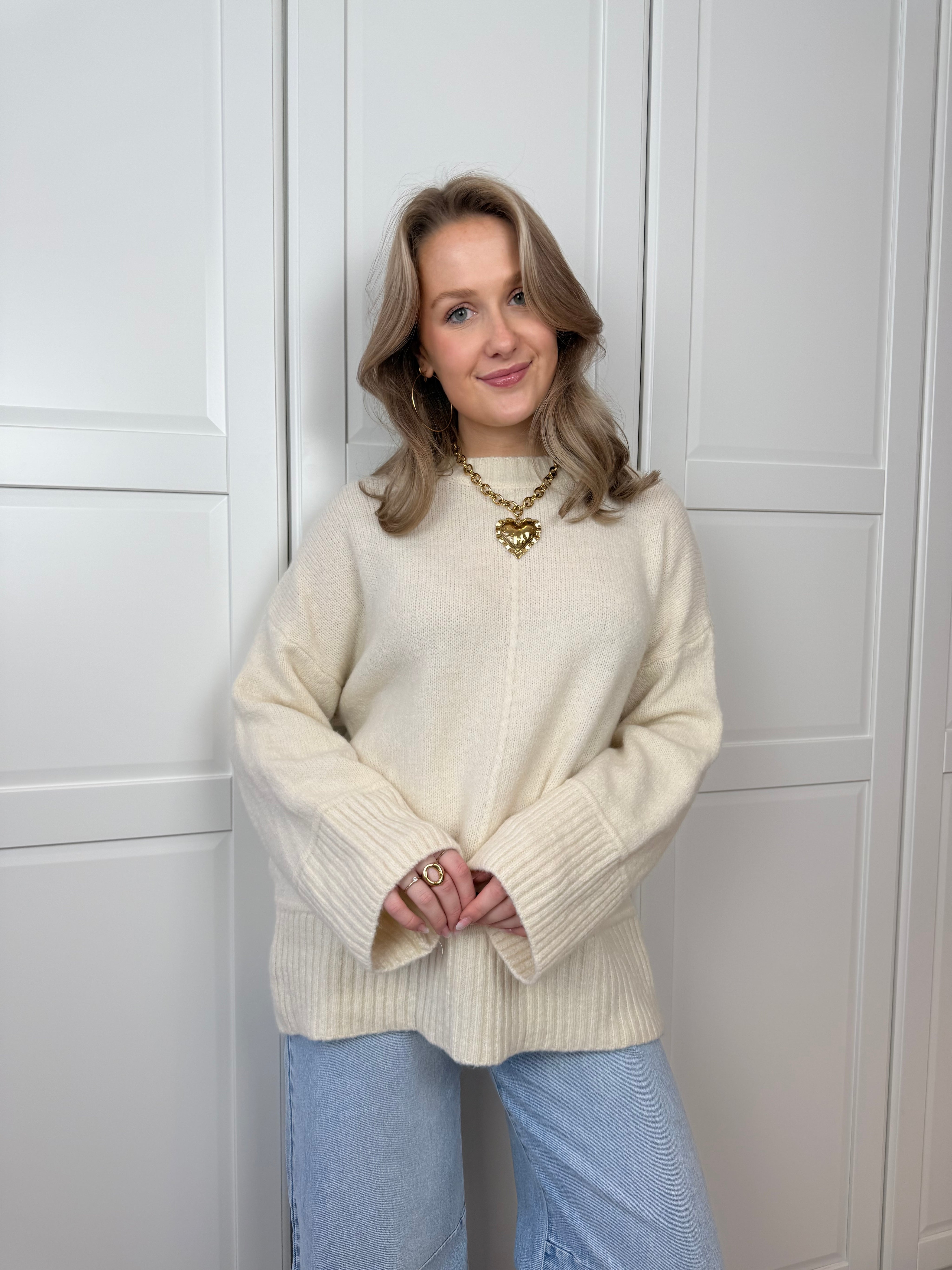 Trui Madelief | Ecru