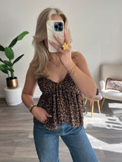 Top Leah | Leopard
