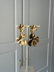 Oorbellen Statement Flower | Goud