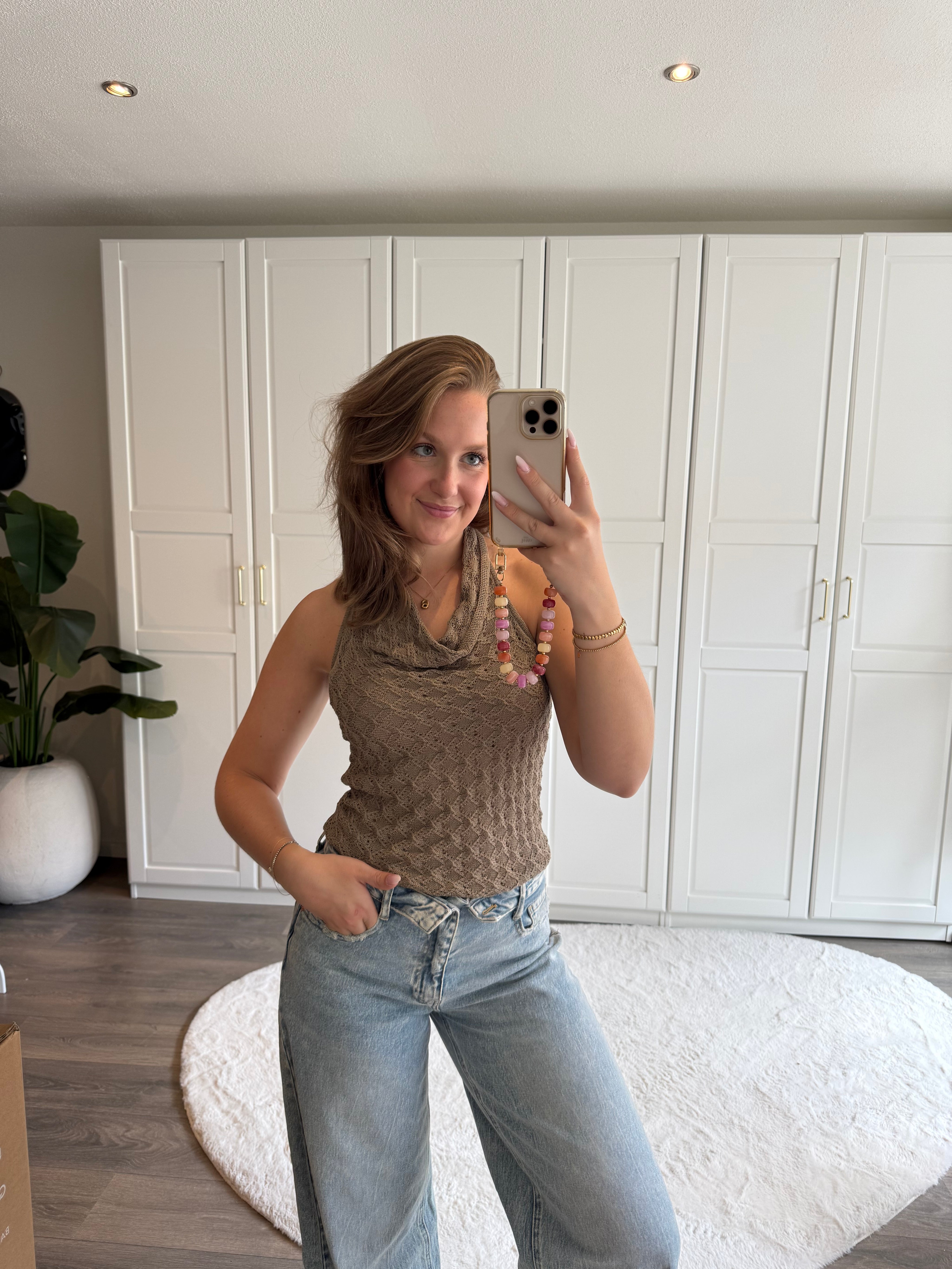 Halter Top | Khaki