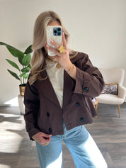 Trenchcoat Esmee | Choco