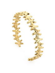 Starfish Bangle Armband | Goud