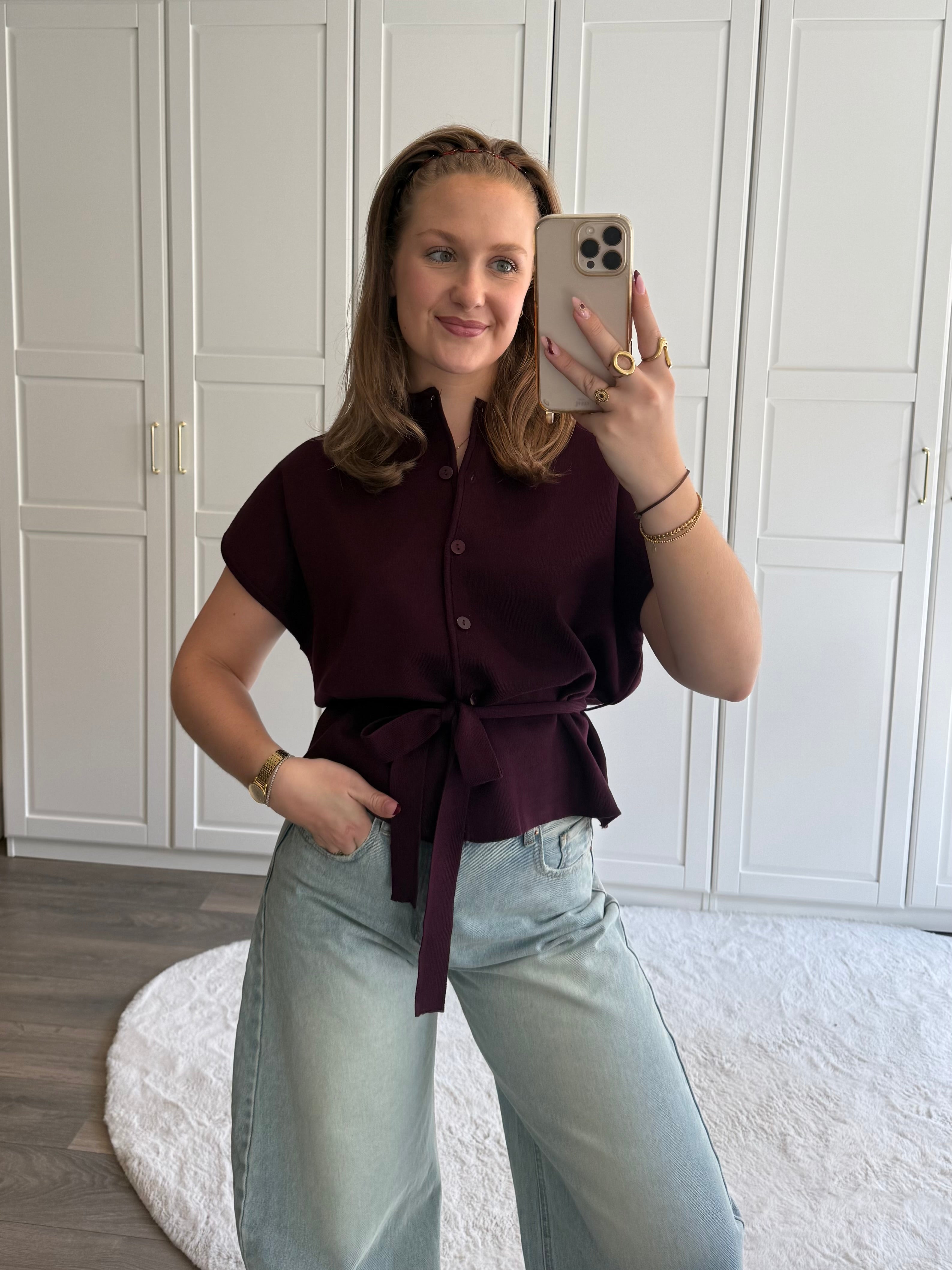 Vest Aimee | Plum