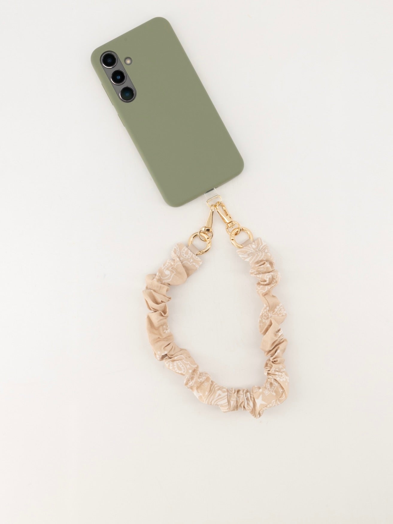 Telefoonkoord Bandana | Beige