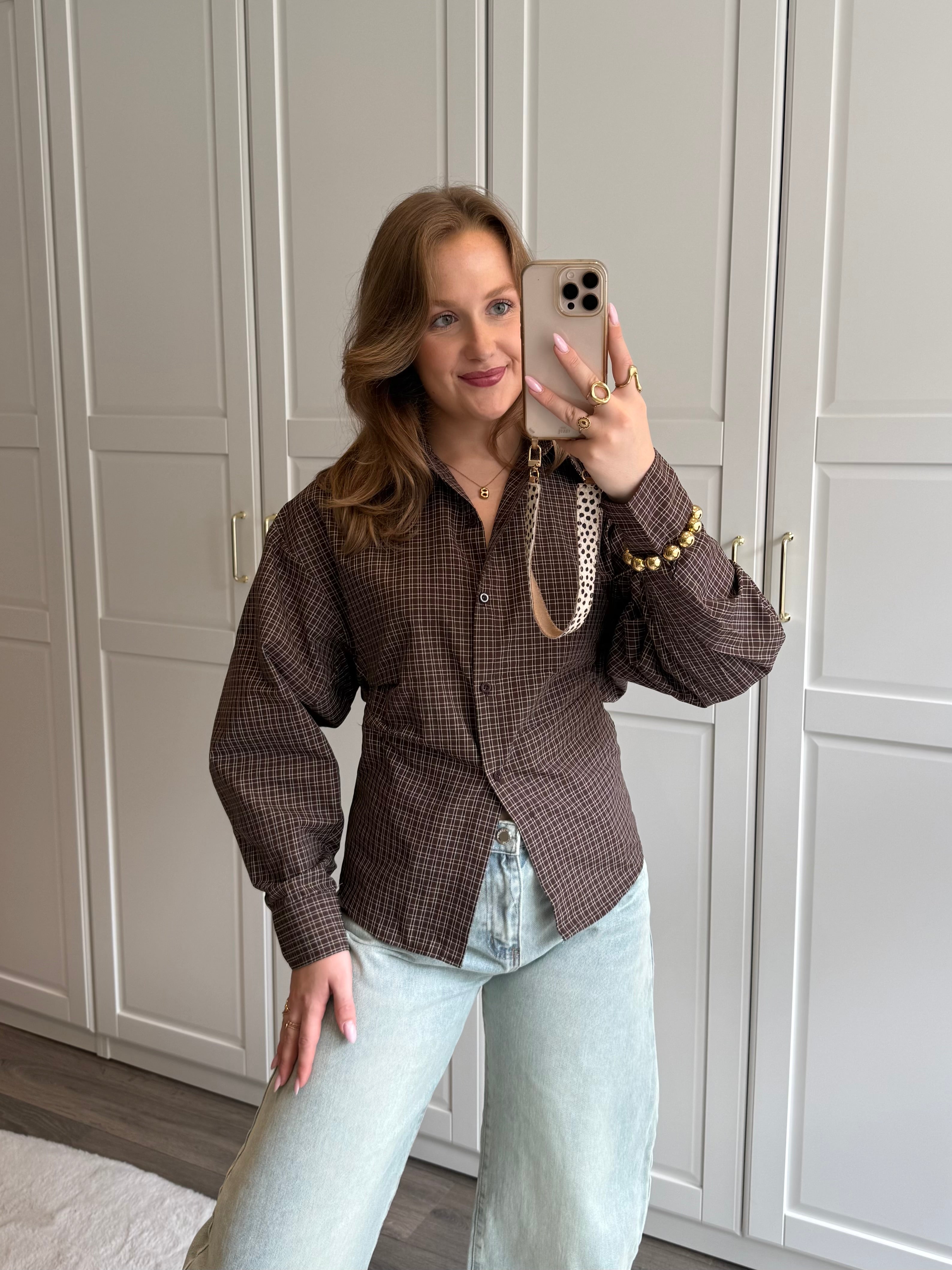 Blouse Alysha | Bruin
