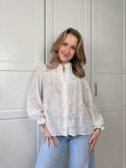 Blouse Nina | Wit