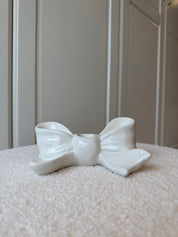 Kaarsenhouder Strik | Wit