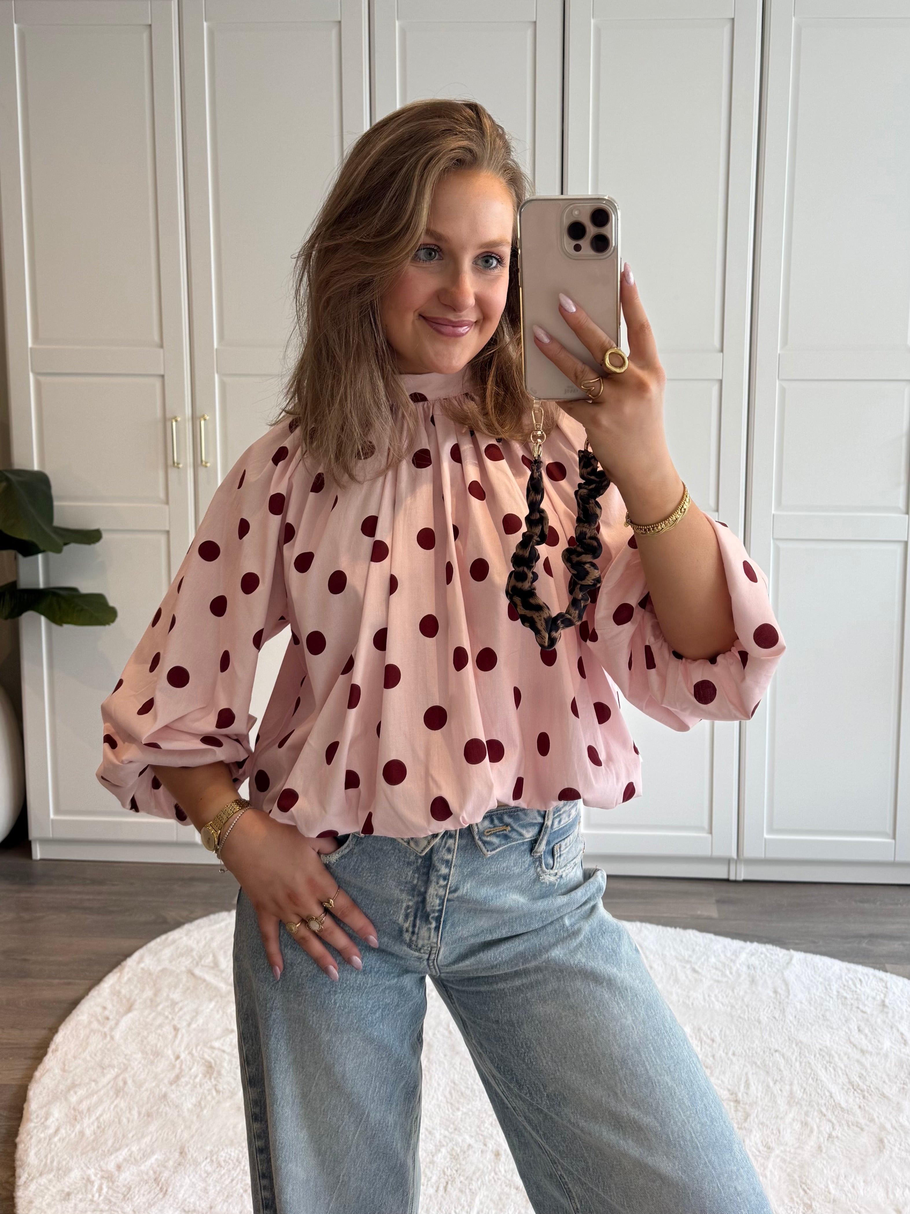 Blouse Dominique | Roze