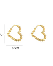 Bubbly Heart Oorbellen