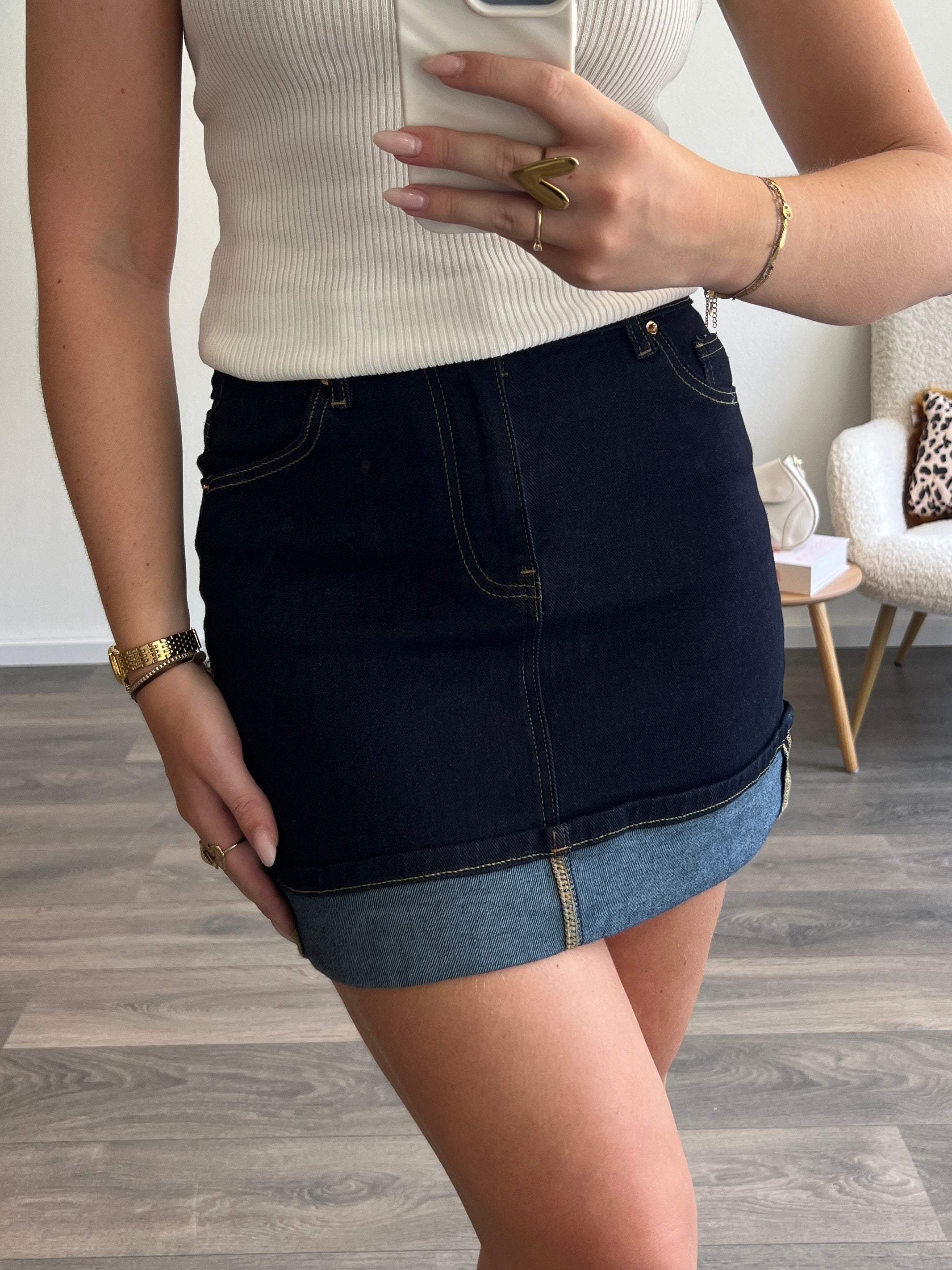 Denim Rok Bo | Blauw