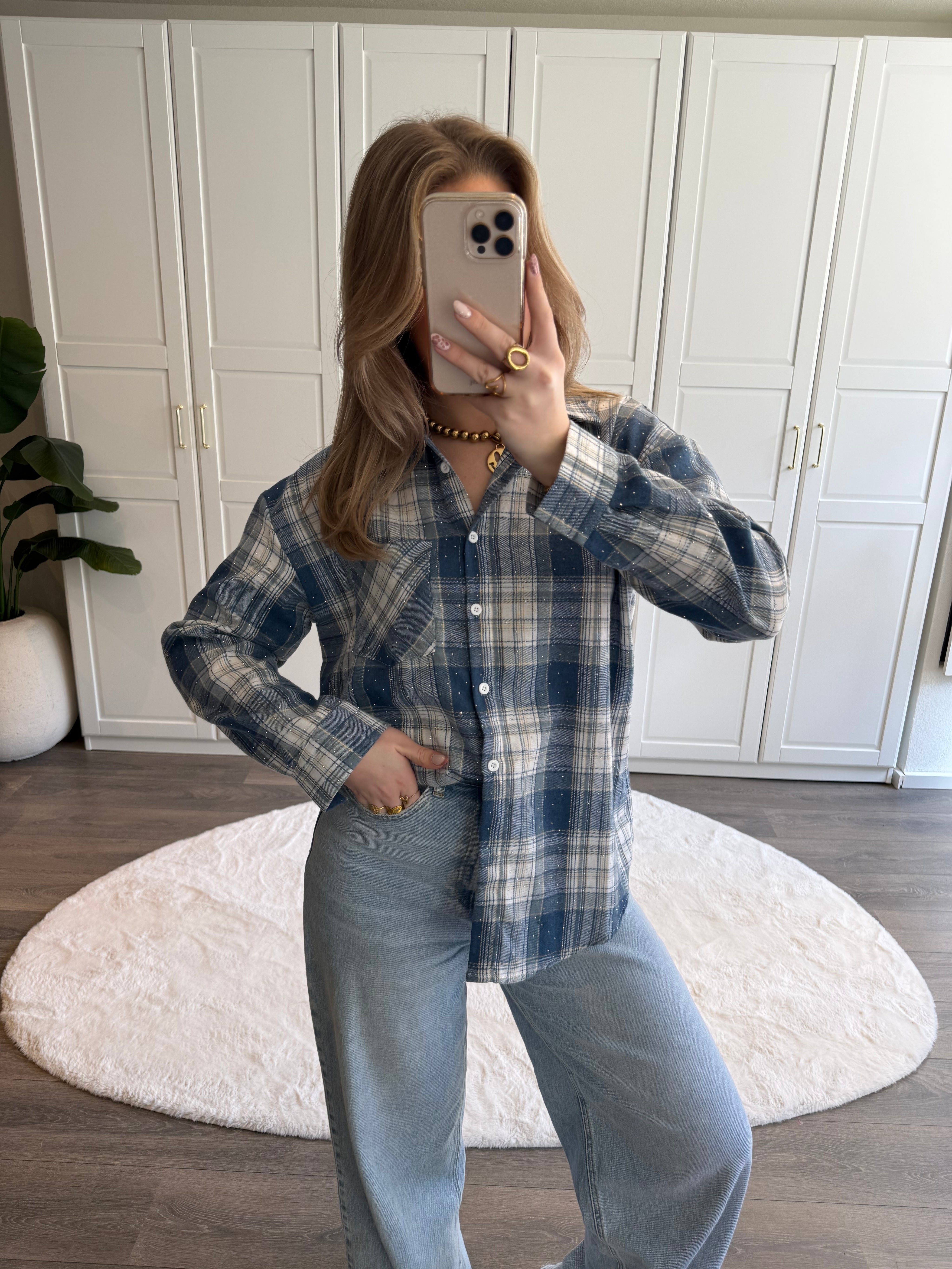 Blouse Daisy | Blauw